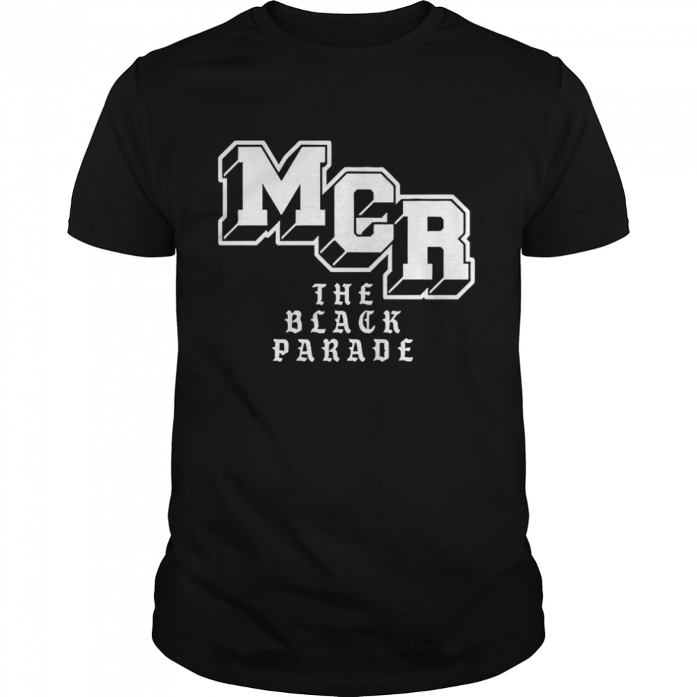 My Chemical Romance Block Parade Text Shirts