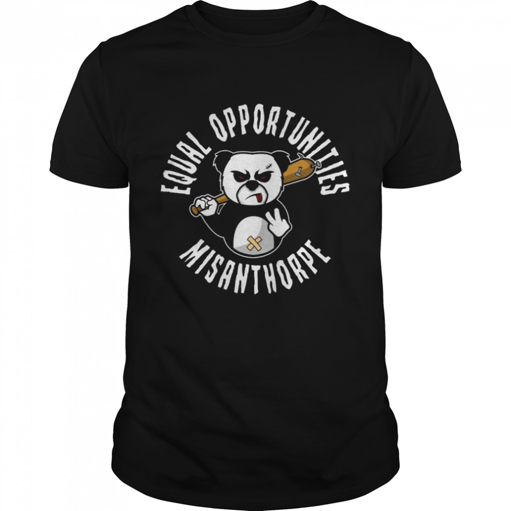 Panda Equal Opportunitles Misanthorpe shirt
