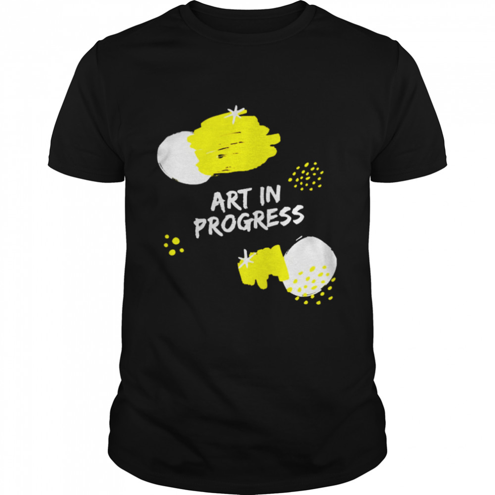 Art in progress shirt Classic Men's T-shirt