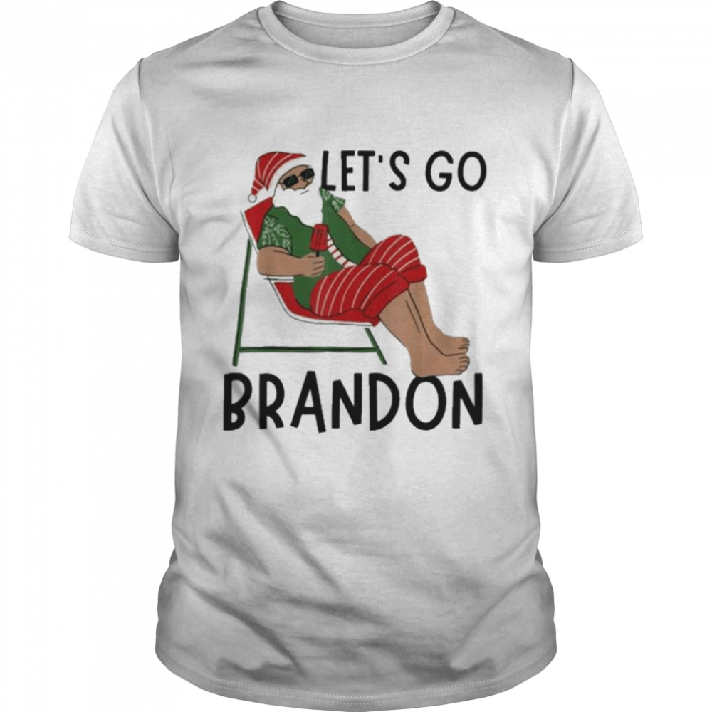 Christmas Lets’s Go Brandon Santa Holiday Sweater Shirts