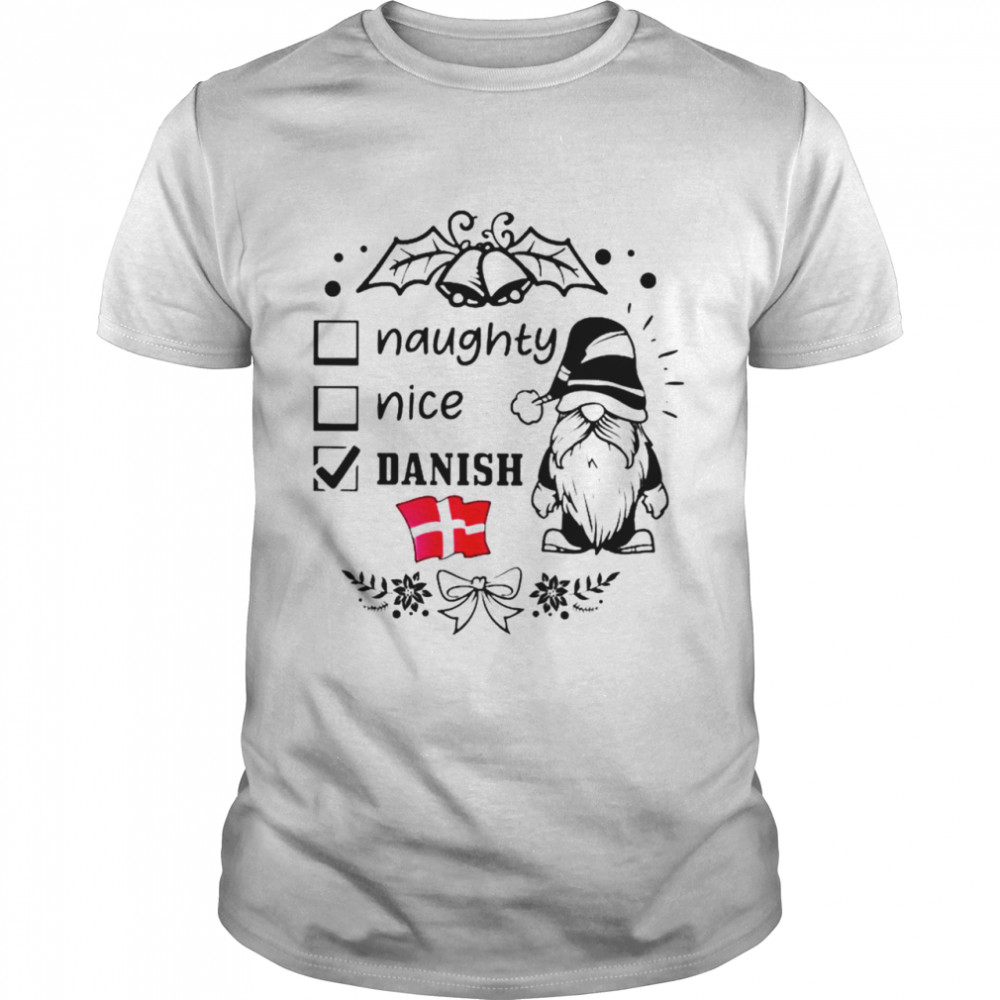 Gnomie Naughty nice Danish shirts