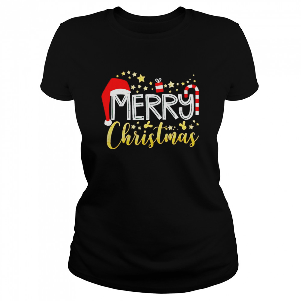 Merry Christmas Cute Xmas Holiday shirt Classic Women's T-shirt