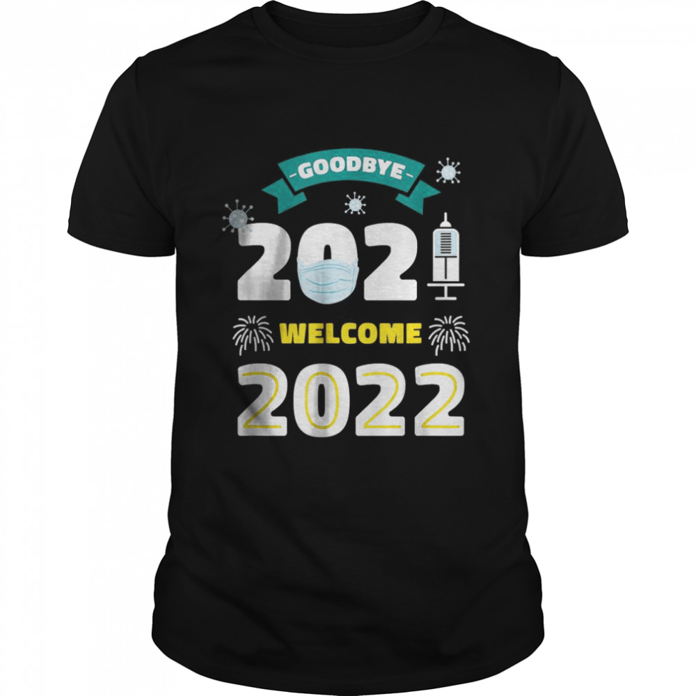 Merry New Years Pyjama Goodbye 2021 Welcome 2022 Shirt