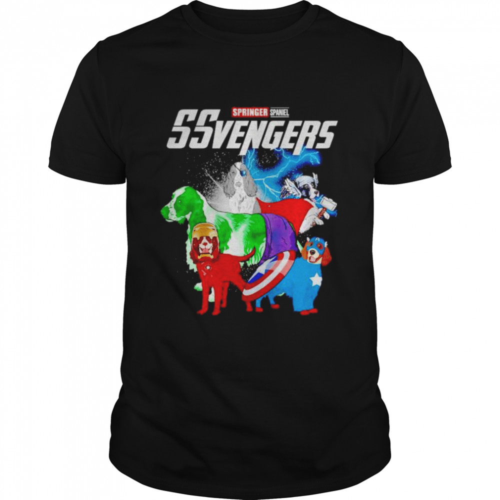 Awesome avenger Springer Spaniel SSvenger shirts