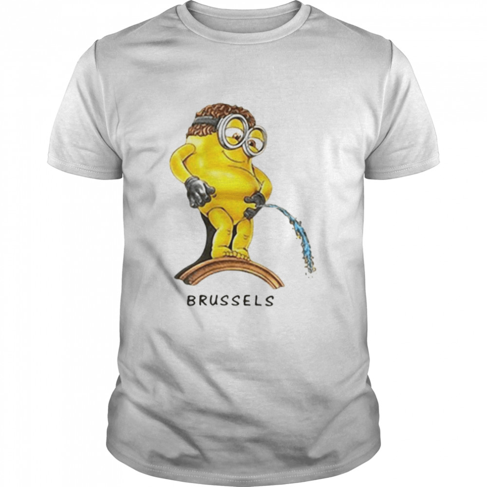 Minion pee brussels shirt Classic Men's T-shirt