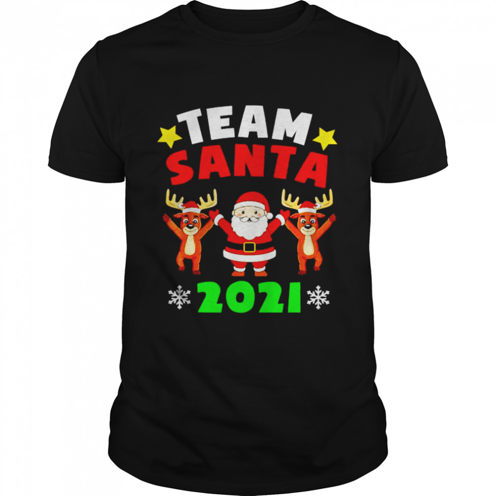 Team Santa 2021 Christmas shirts