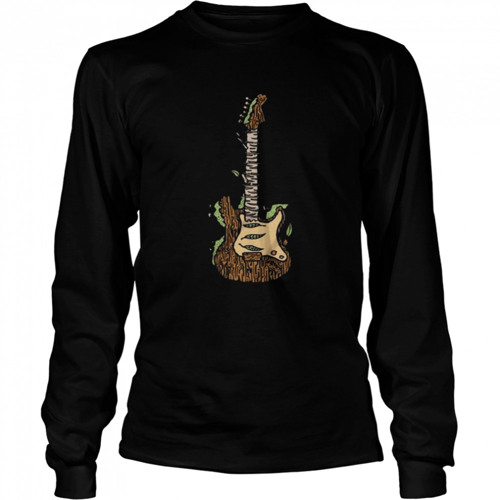 Boogie T nature guitar shirt Long Sleeved T-shirt