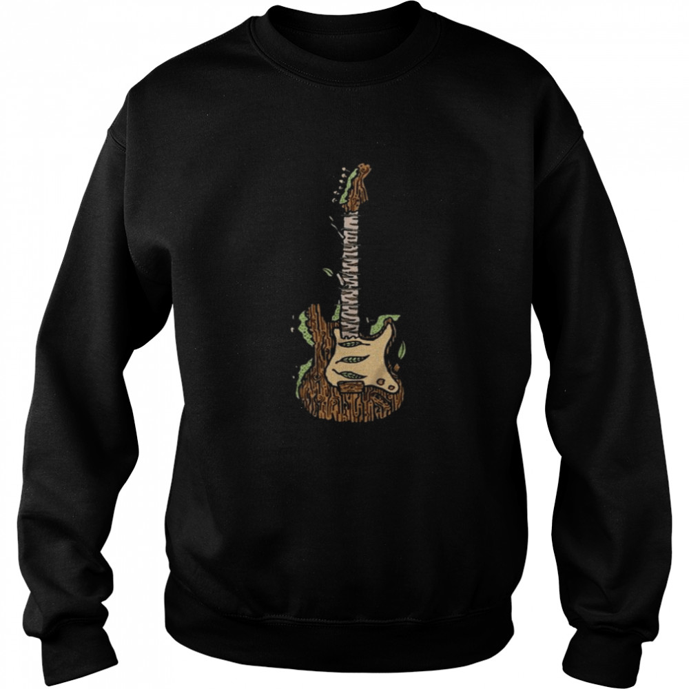 Boogie T nature guitar shirt Unisex Sweatshirt