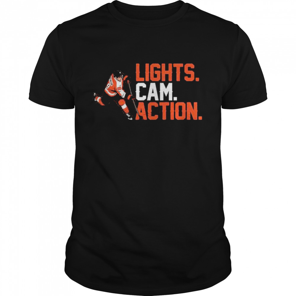 lights cam action shirts