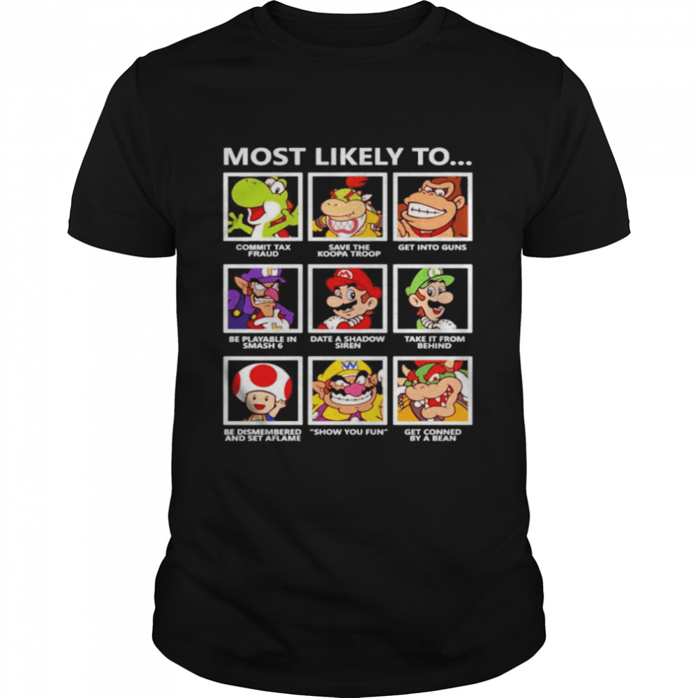most Likely To  Classic Men's T-shirt