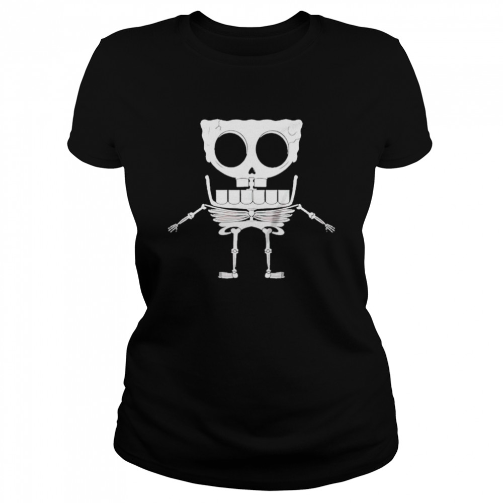 Spongebob Squarepants Skeleton shirt Classic Women's T-shirt