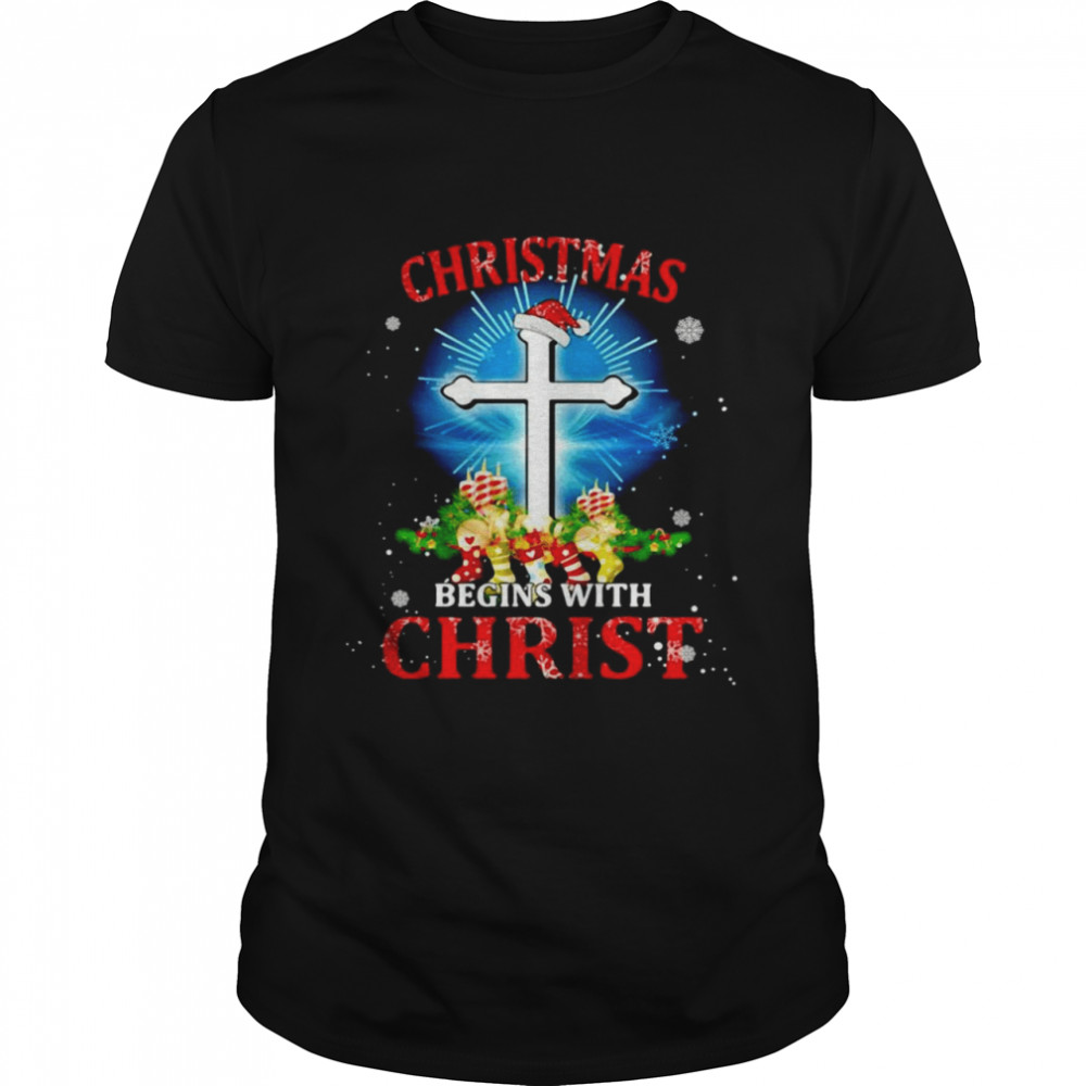 Jesuss Christmass Beginss Withs Christs Sweaters Shirts
