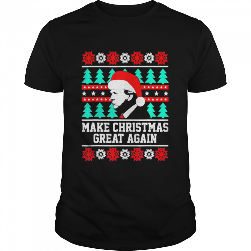 Santas Trumps Presidents Makes Christmass 2022s Greats Agains shirts