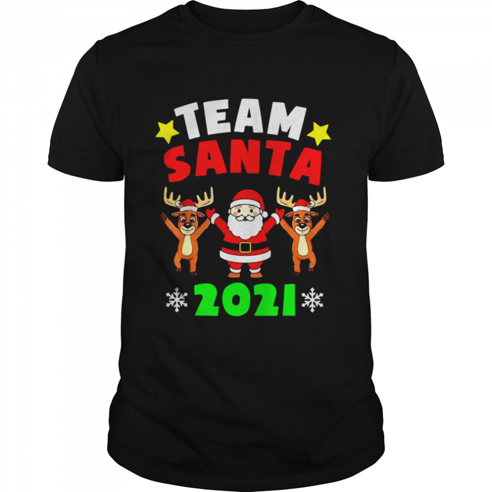 Teams Santas 2021s Christmass Pajamass Familys Santas Sweaters Shirts