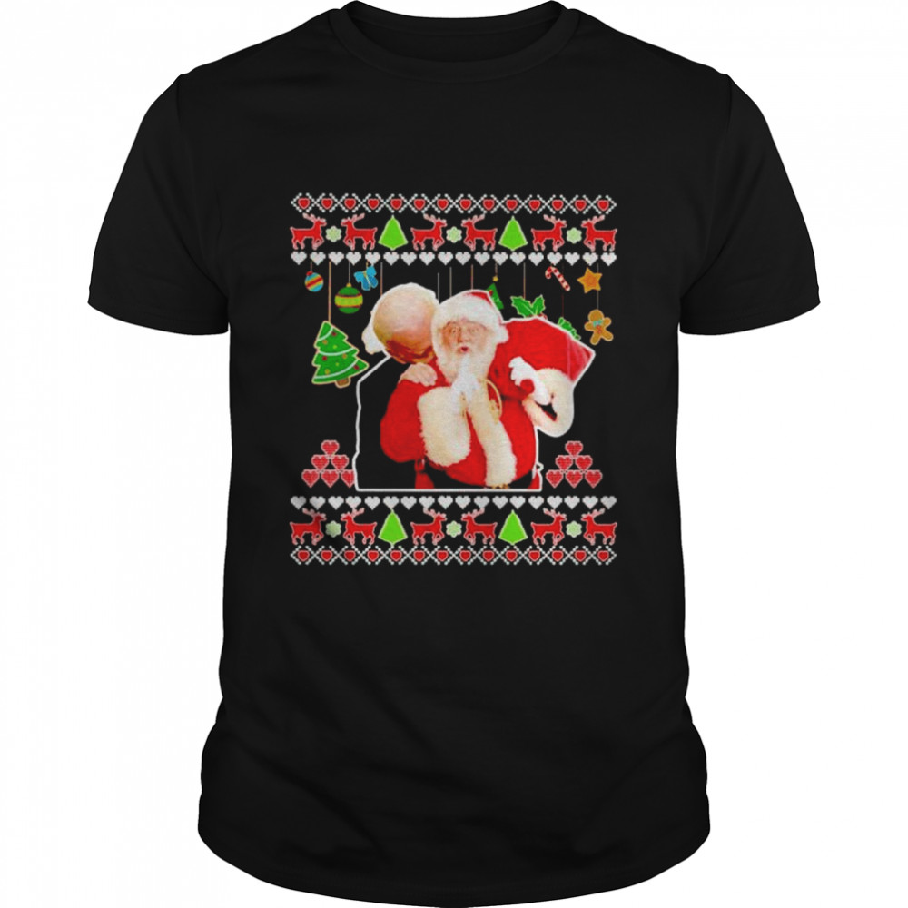 Awesome biden sniffer Santa Christmas sweater