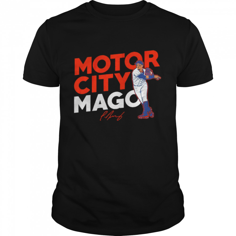 Javier Báez Motor City Mago signature shirt Classic Men's T-shirt