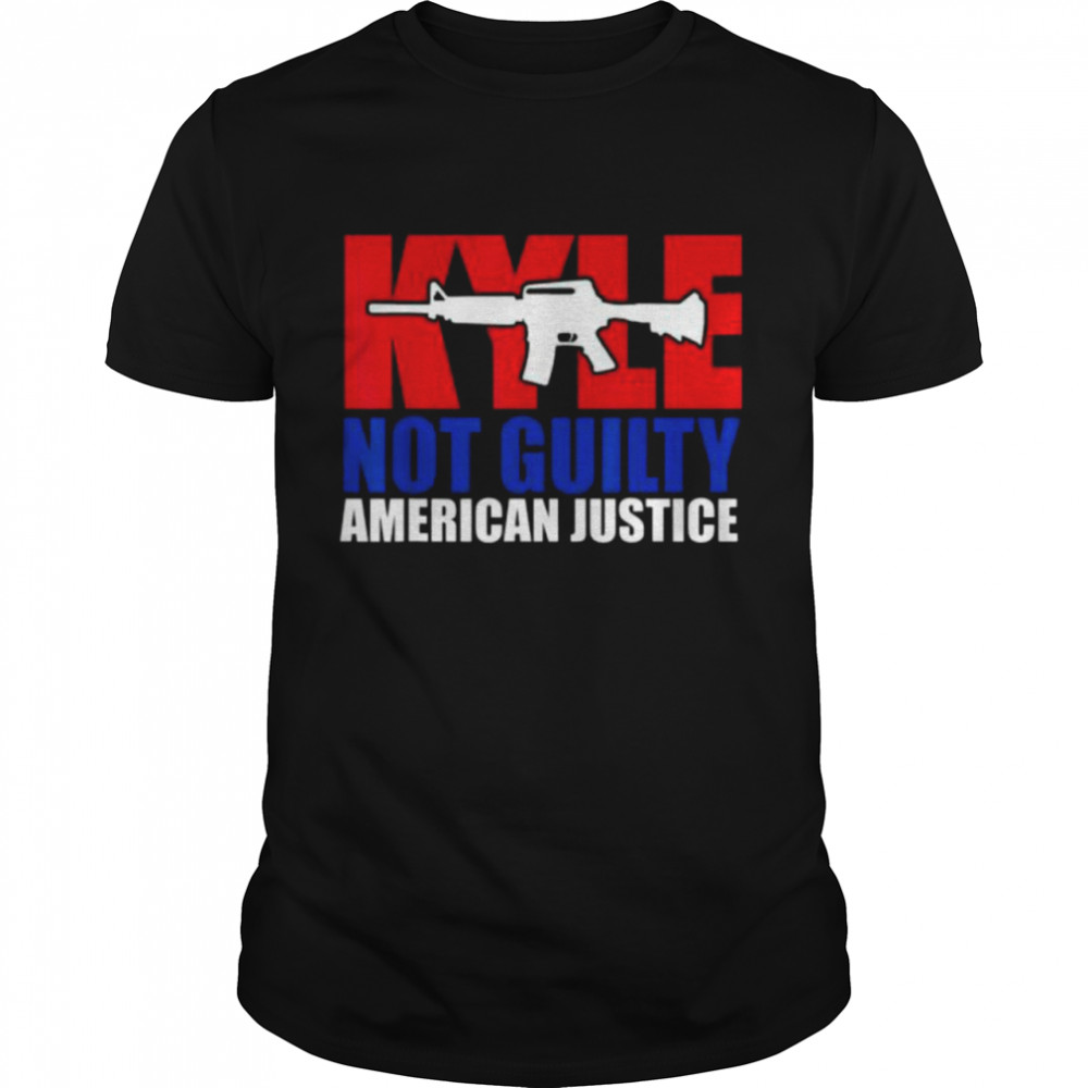 Kyle Kneosha Not Guily American Justice Tee  Classic Men's T-shirt