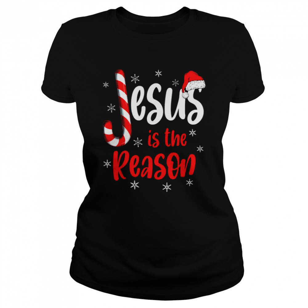 JESUS is the REASON Sublimated Short Sleeve Shirt Christmas Design