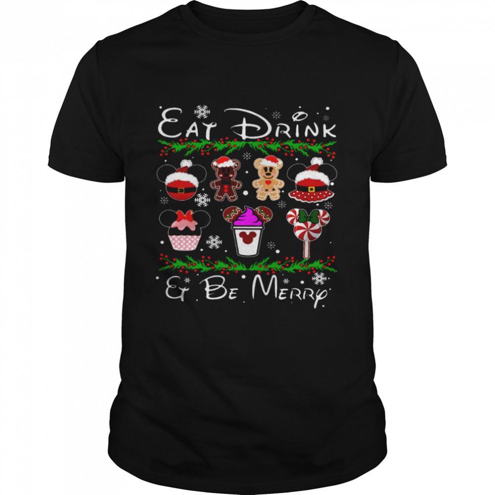 Eat Drink Et Be Merry Christmas Shirts