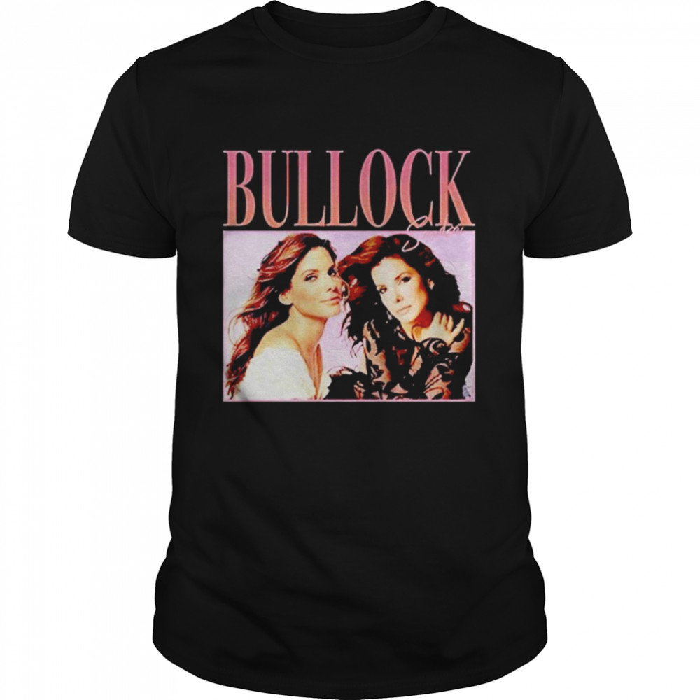 Sandra Bullock retro style shirts