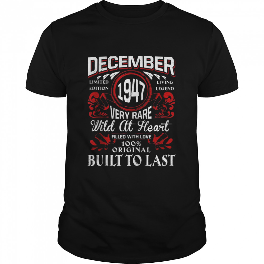 Decembers 1947s Birthdays Vintages Labels Decorationss Retros Bdays Shirts