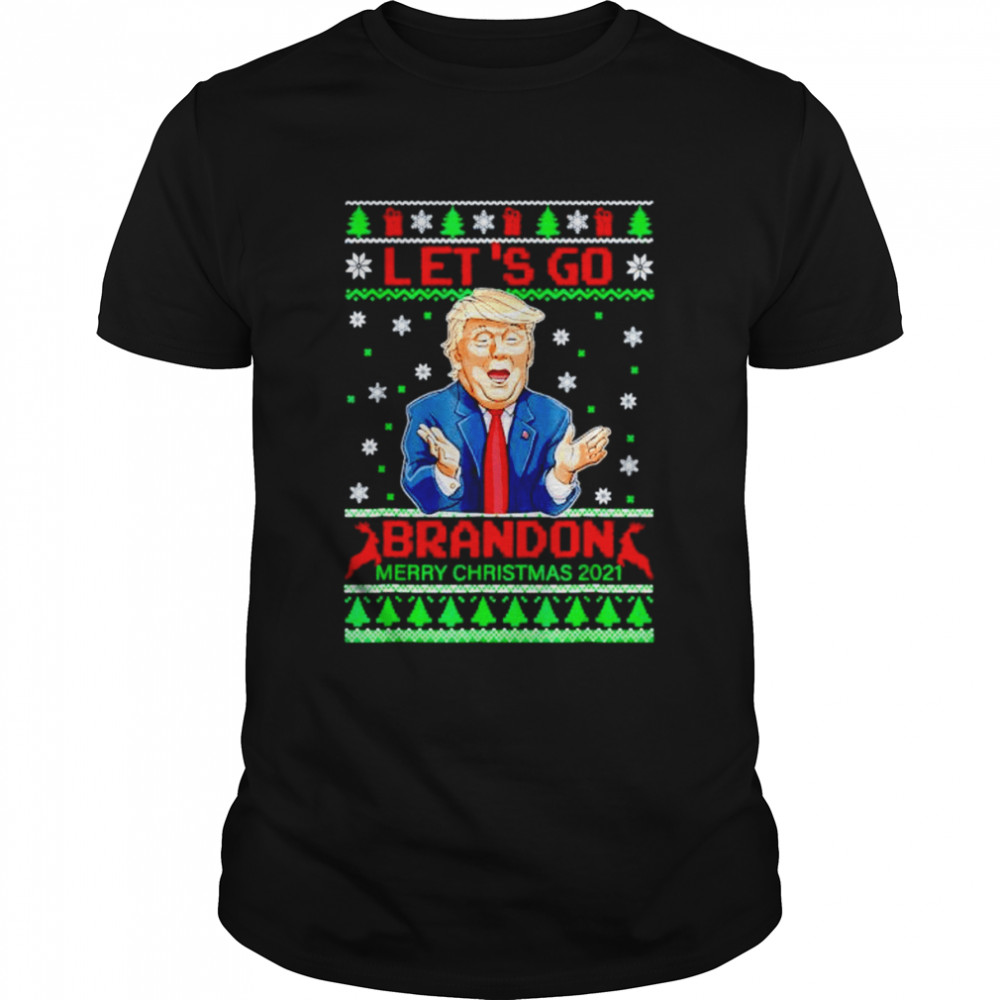 Letss Gos Bandons Trumps Merrys Christmass 2021s shirts