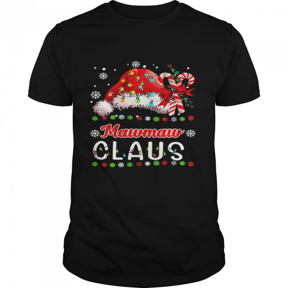 Santa Mawmaw Claus Grandma Christmas Sweater Shirts