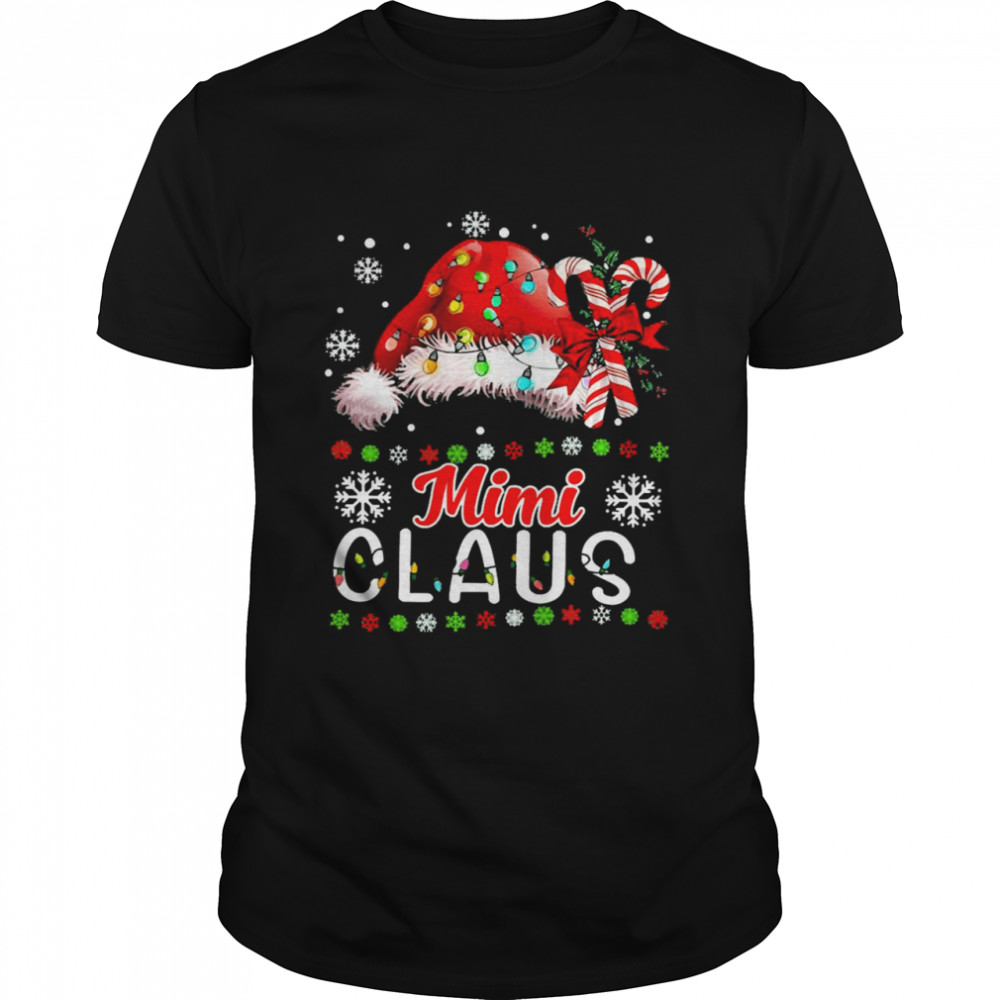 Santa Mimi Claus Grandma Christmas Sweater  Classic Men's T-shirt