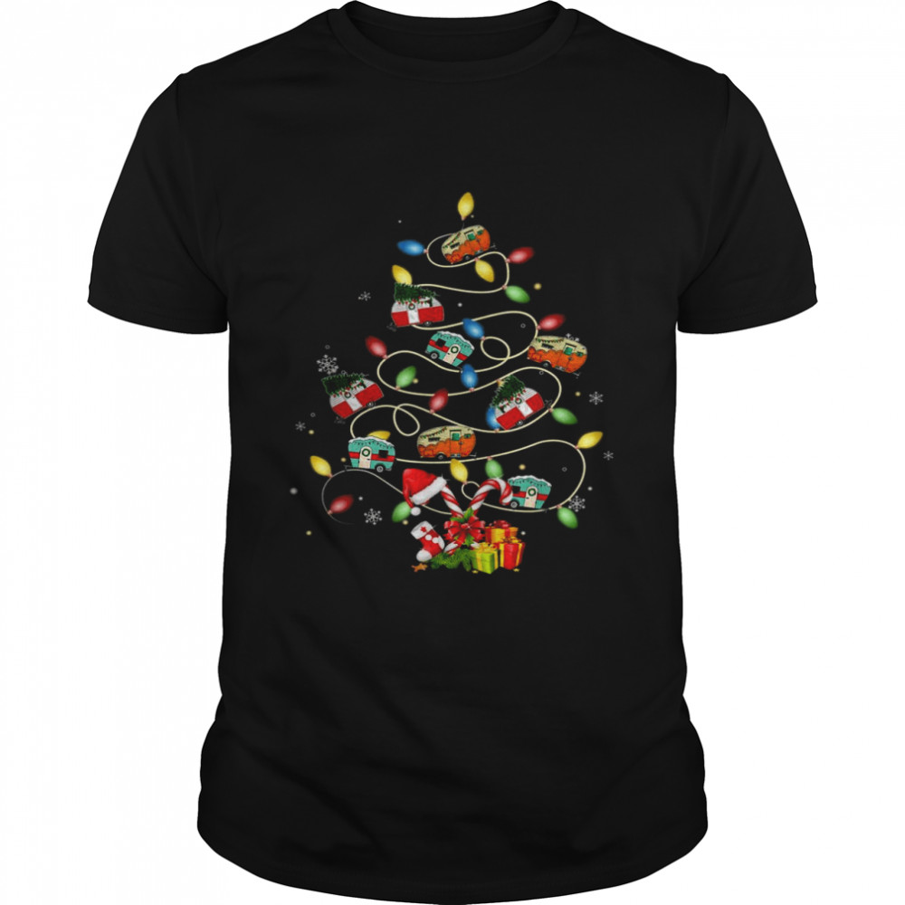 Campers Christmass Trees Vehicless Campings RVings Trailerss Shirts