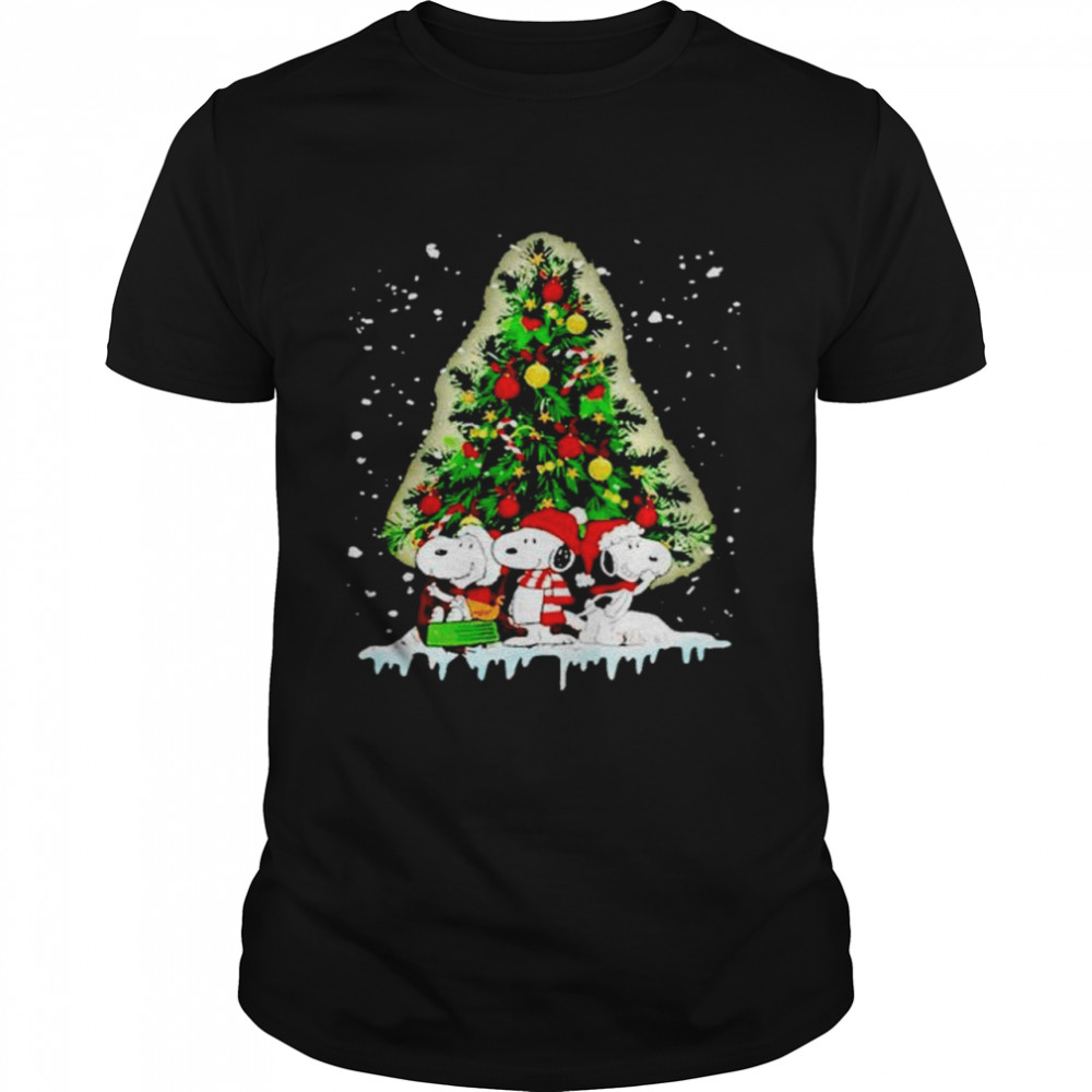 Snoopy Christmas Tree shirt Classic Men's T-shirt