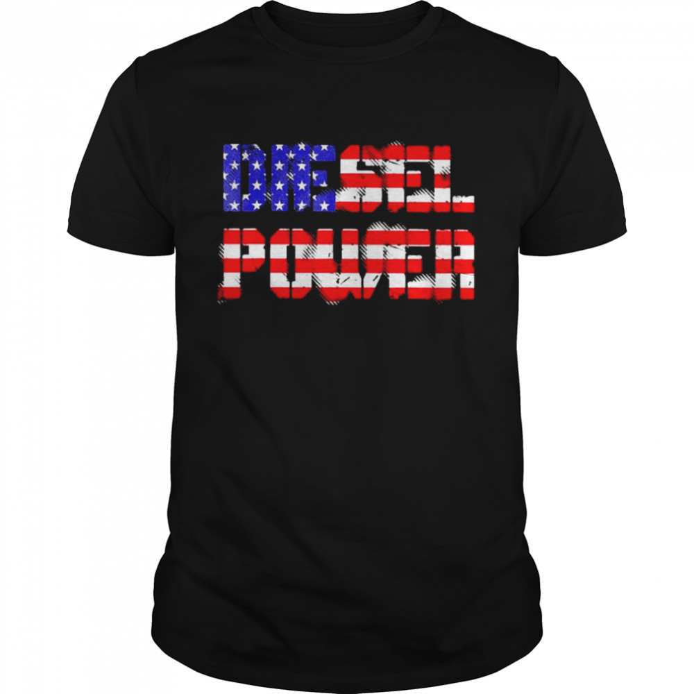 American flag Diesel Power shirts