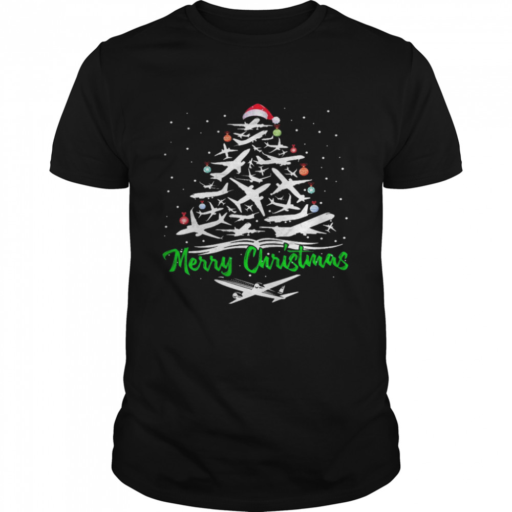 Airplane Lovers Christmas Gift shirt