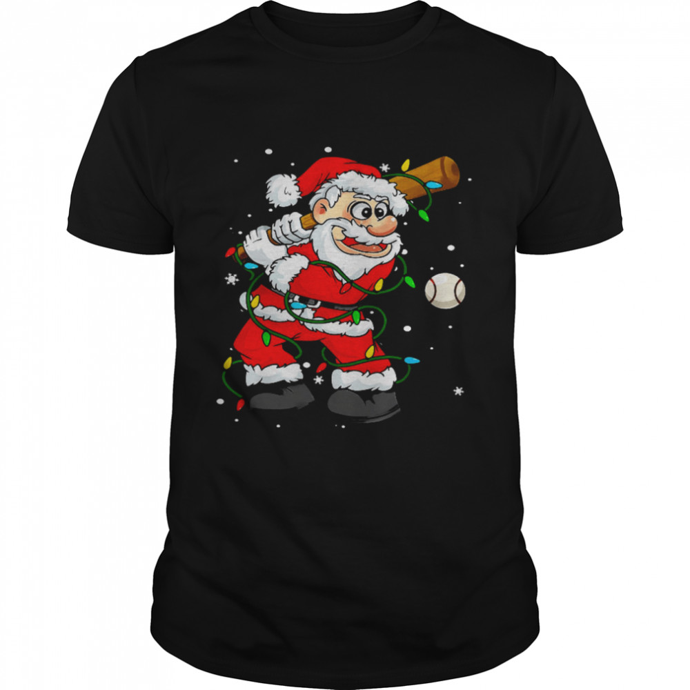 Santa Hockey Light shirts