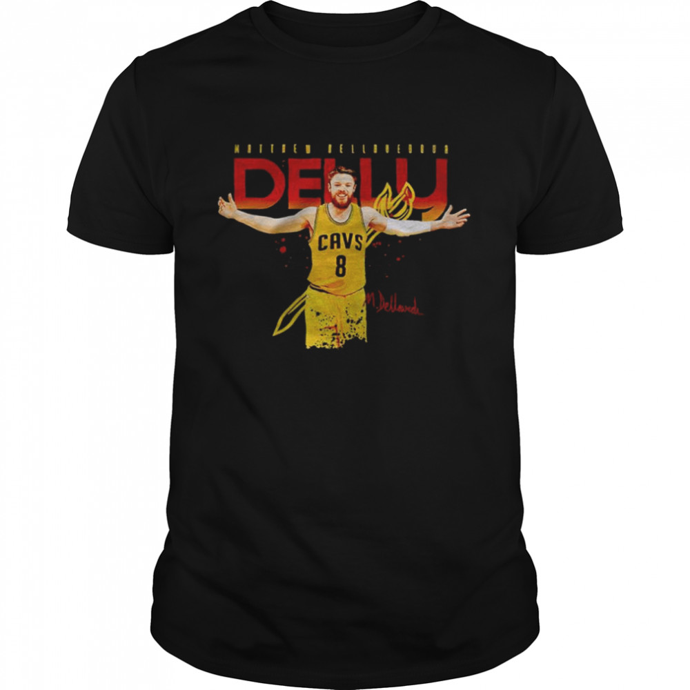 Cleveland Cavaliers Matthew Dellavedova signature shirts