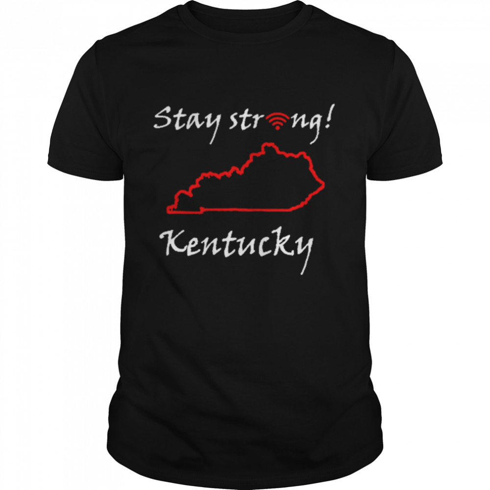 Stay Strong Kentucky City Heart Tee  Classic Men's T-shirt