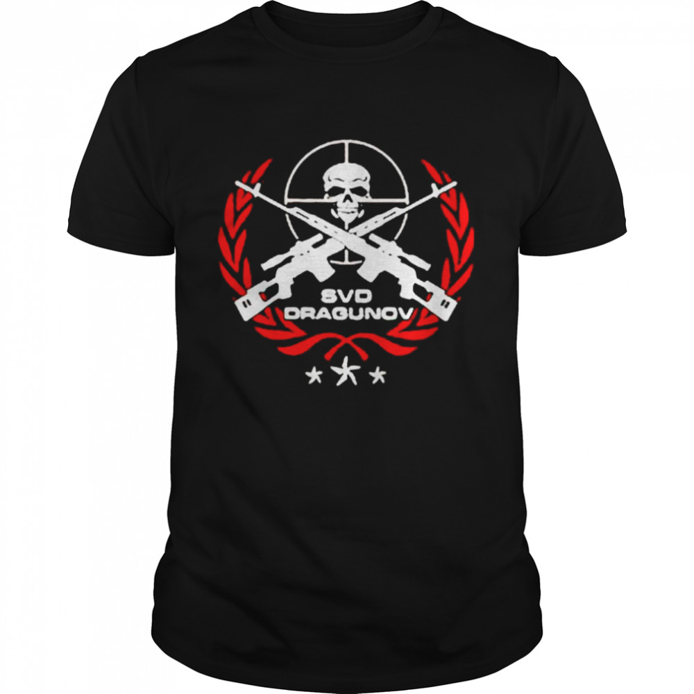 SVD Dragunov Russian Sniper Elite Riffle shirt