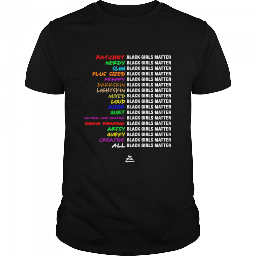 Ratchet Nerdy Slim Plus Sized Preppy Black Matter Shirt