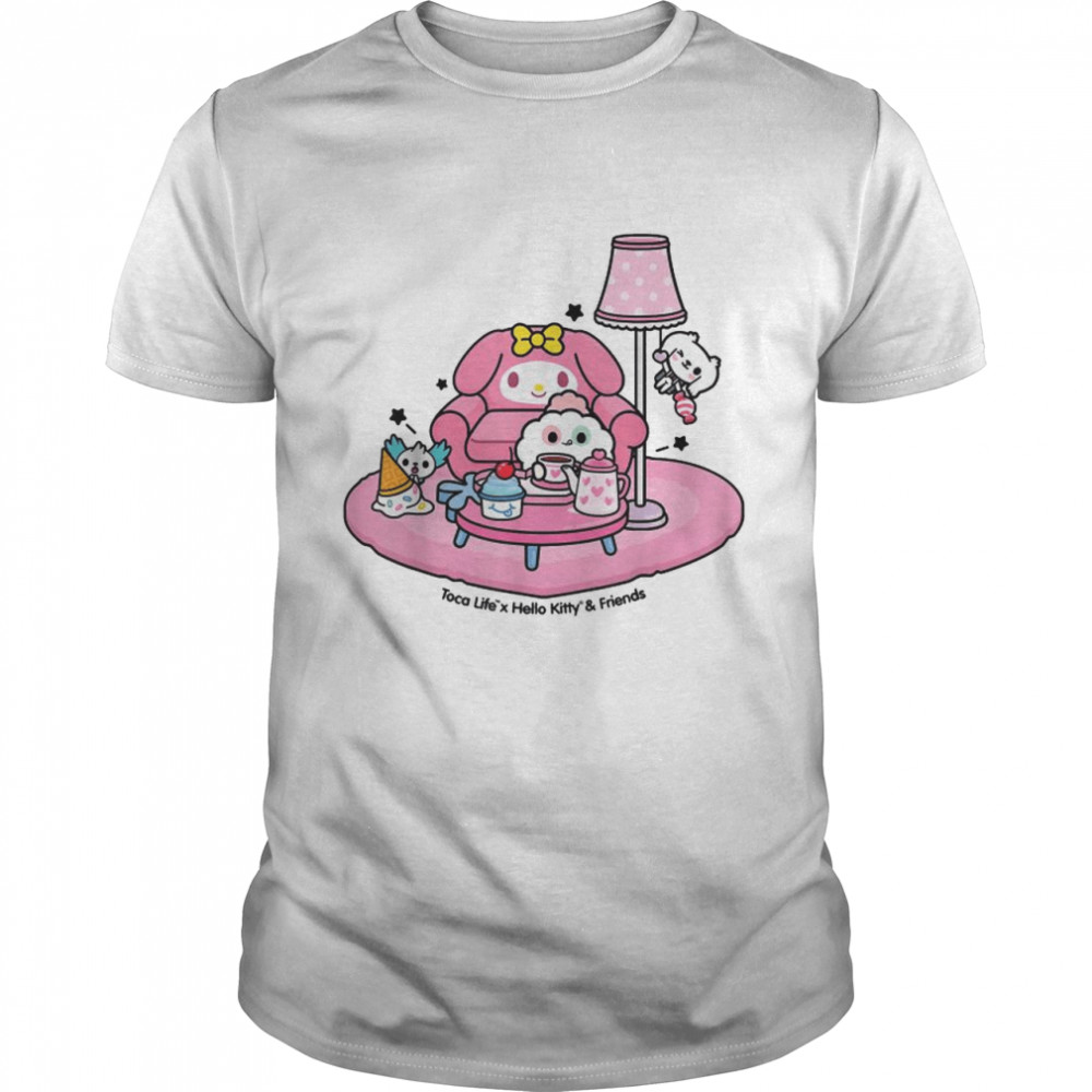 Toca Life x Hello Kitty Friends TEA PARTY T-Shirts