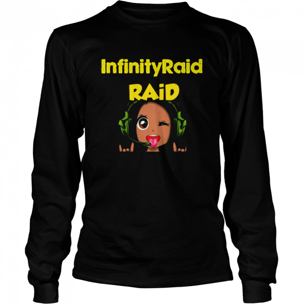 Infinity Raid Raid  Long Sleeved T-shirt