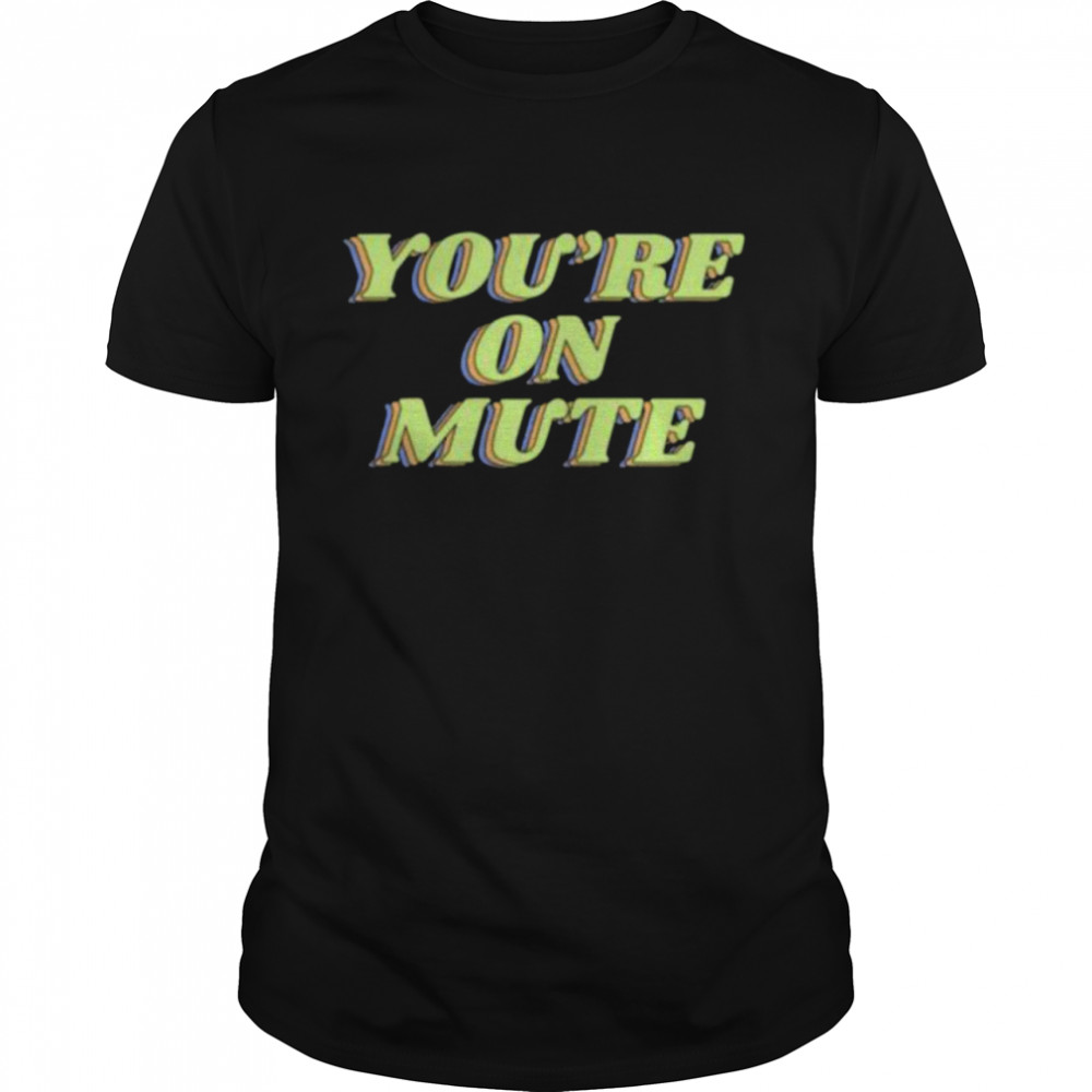 Barstool sports store merch you’re on mute shirt Classic Men's T-shirt
