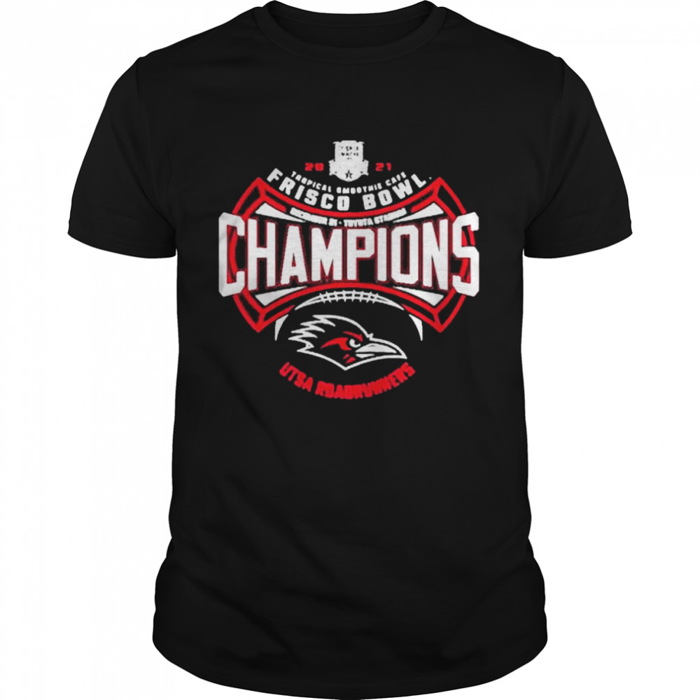 Frisco Bowl Champions 2021 Utsa Roadrunners Football Shirt