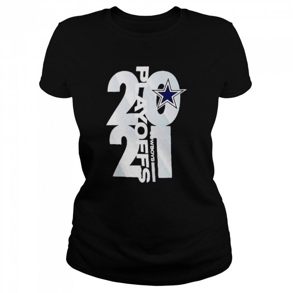 Dallas Cowboys 2021 NFL Playoffs Bound T- Classic Women's T-shirt