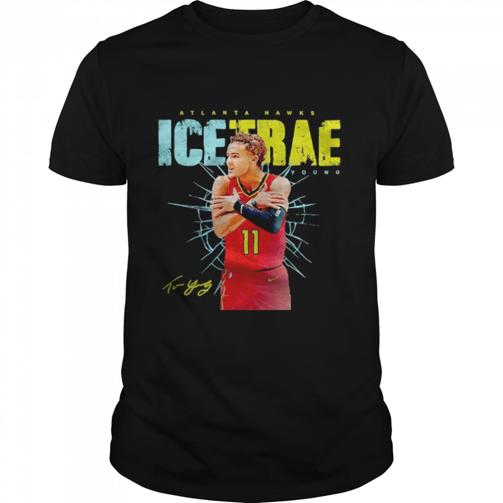 Atlanta Hawks Ice Trae Young signature shirt