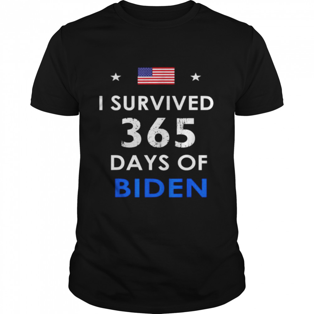 I survived 365 days of biden anti biden anti liberal shirts