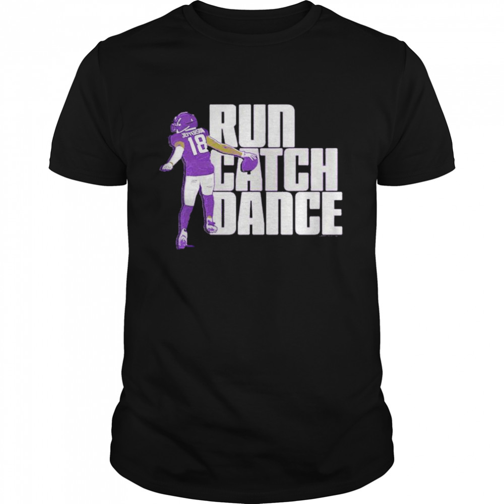 Justin Jefferson run catch dance shirts