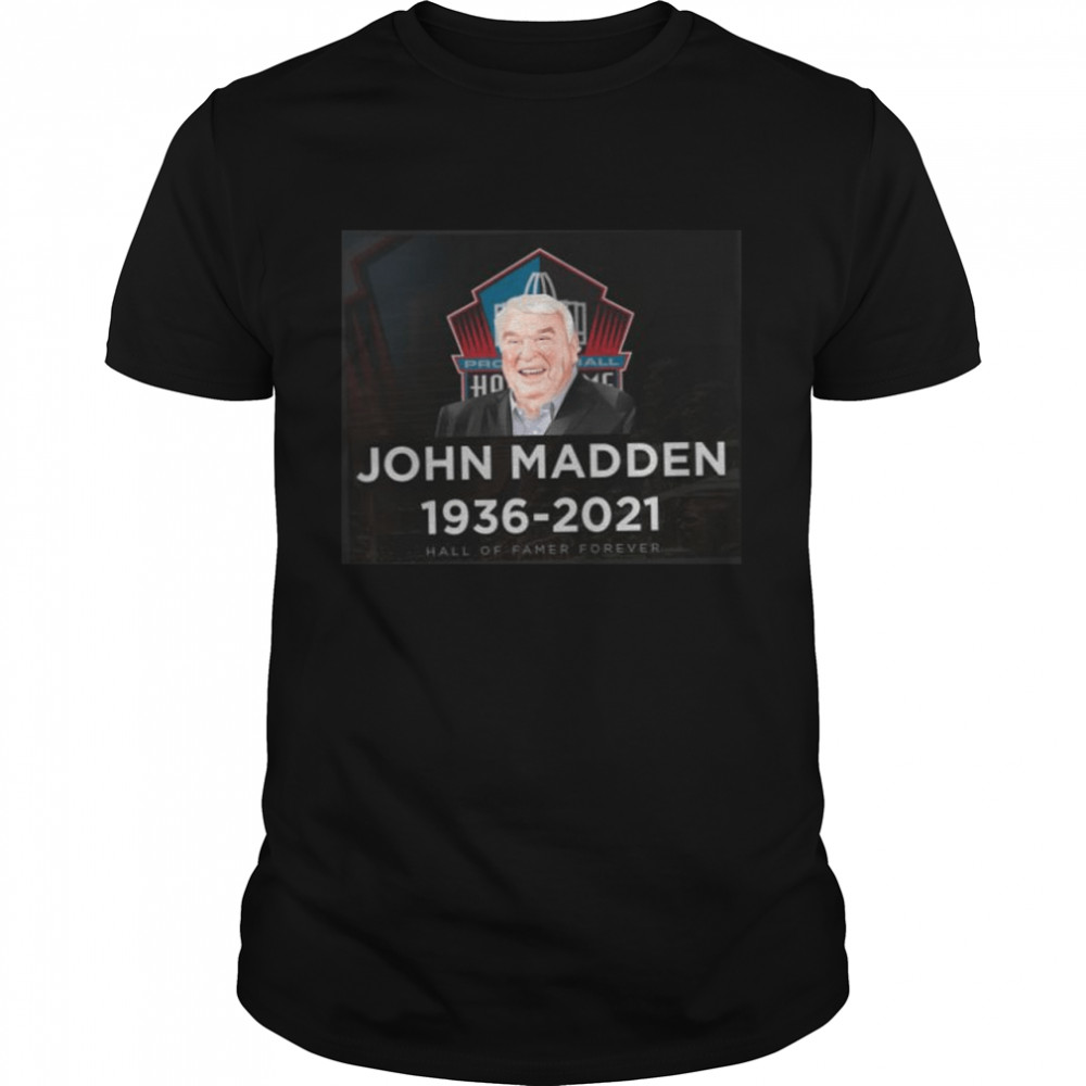 RIP John Madden 1936-2021 Football Legend Never Die 85 Year T  Classic Men's T-shirt