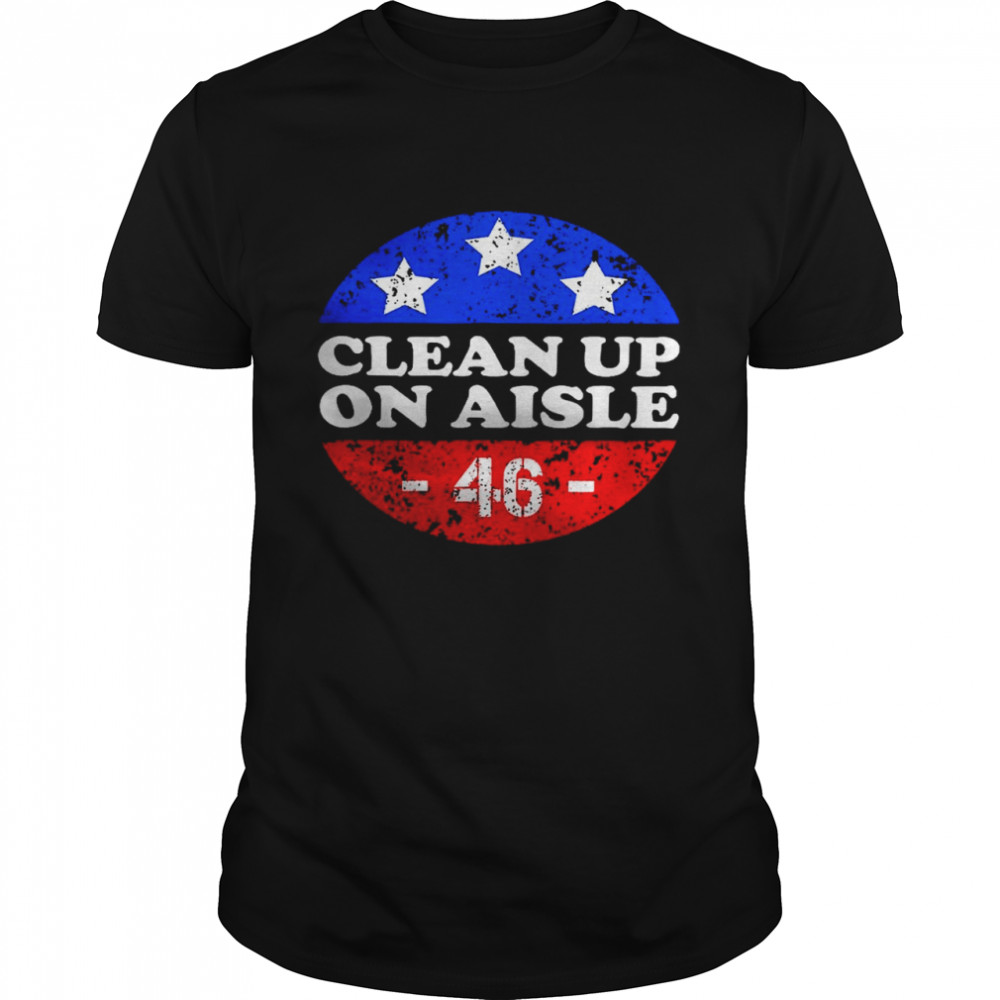 Cleans ups ons aisles 46s shirts