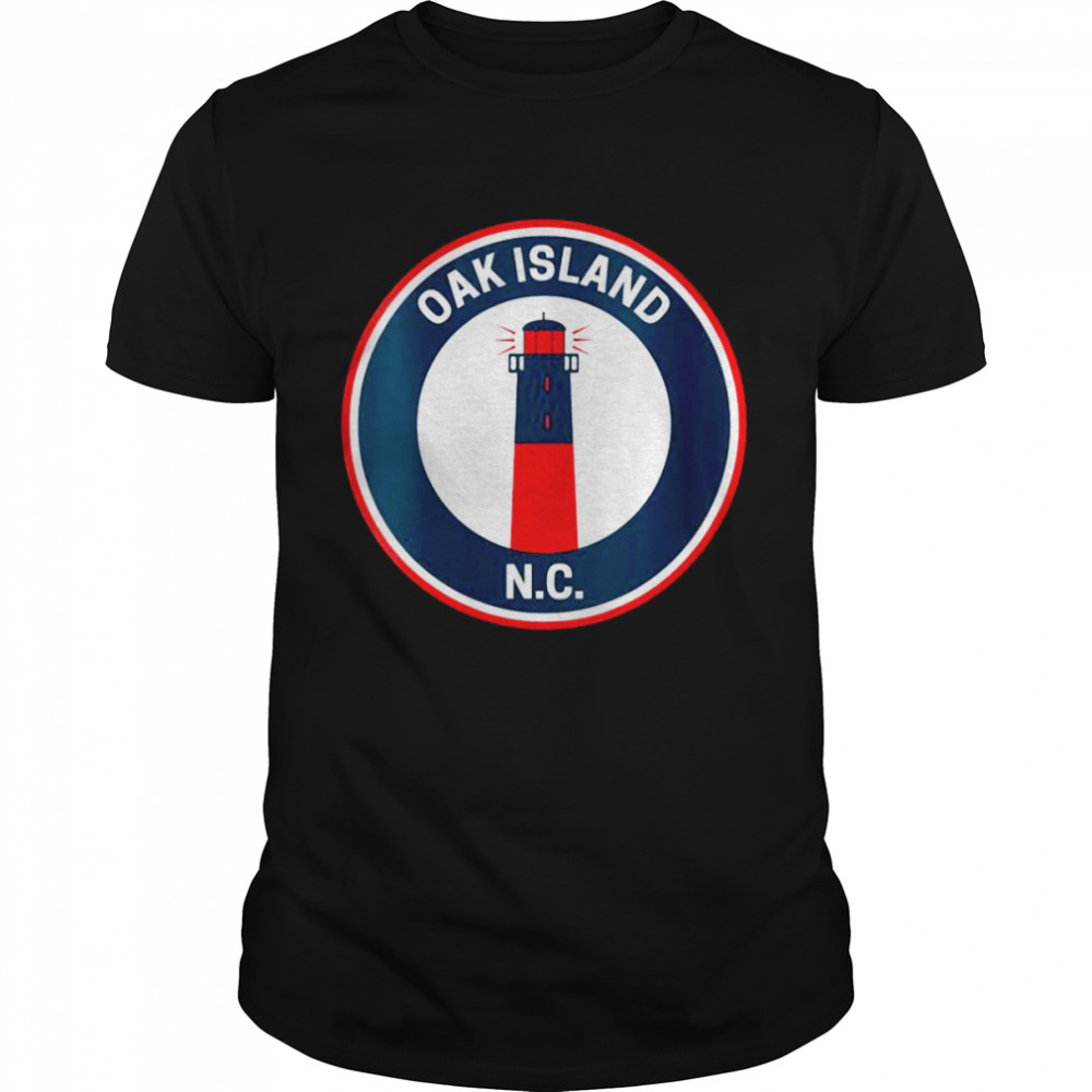 Vintage Oak Island North Carolina Shirts