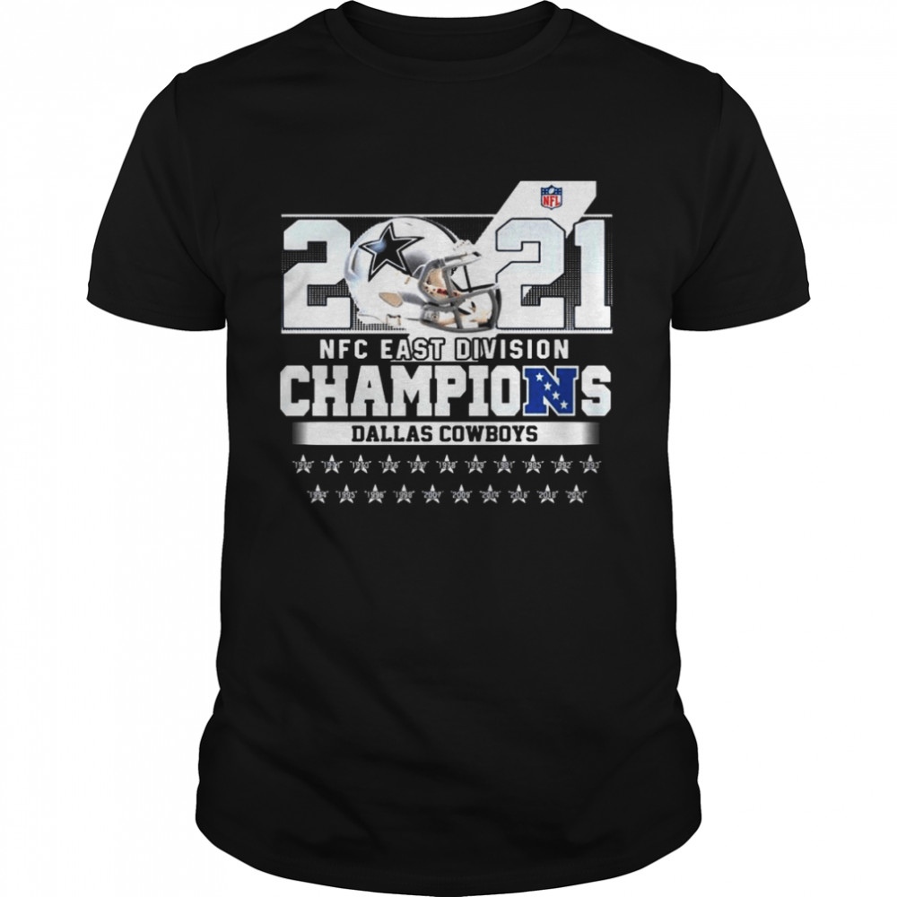 Dallas Cowboys NFC East Division Champions Tee 2021 Shirt Men