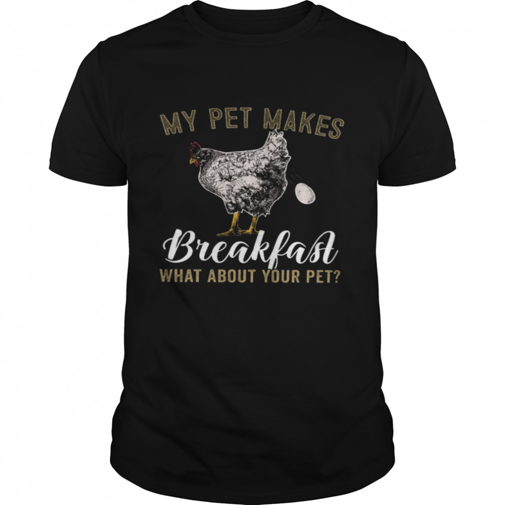 My Pet Makes Breakfast What About Your Pet Shirts